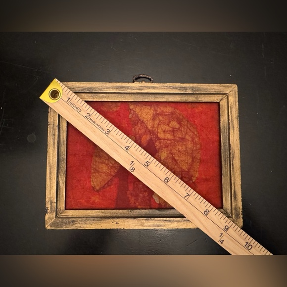 Batik framed Mushrooms - Picture 4 of 5